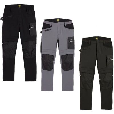 Pantalones de trabajo Diadora Utility Pant Carbon - XS - Gris oscuro Pantalones de trabajo Diadora Utility Pant Carbon - XS - Gris oscuro
