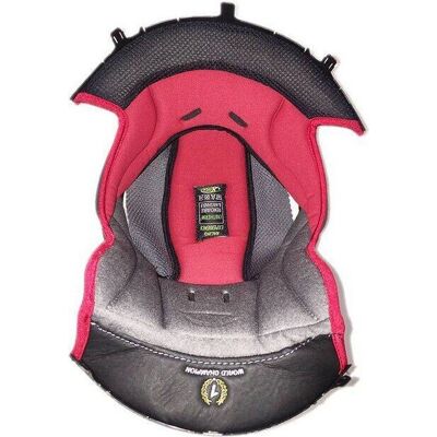 Fodera interna X-Lite X-403 GT/Ultra Carbon - Unisex Rosso/Black Fodera interna X-Lite X-403 GT/Ultra Carbon - Unisex Rosso/Black