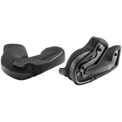 Nolan N100-5 Plus Helmet Cheek Pads - Black - 55mm Nolan N100-5 Plus Helmet Cheek Pads - Black - 55mm