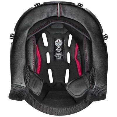 Nolan N90-3 Inner Lining - Black/Red - Helmet Fit Nolan N90-3 Inner Lining - Black/Red - Helmet Fit