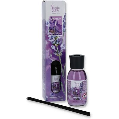 Diffuseur d'ambiance liquide Magic Lights - Lavande Violette - 125 ml - Publicité Diffuseur d'ambiance liquide Magic Lights - Lavande Violette - 125 ml - Publicité