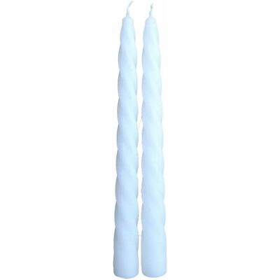 Bougies Décoratives Blanches Magic Lights - Ø 2 x 24 cm - Publicité Bougies Décoratives Blanches Magic Lights - Ø 2 x 24 cm - Publicité