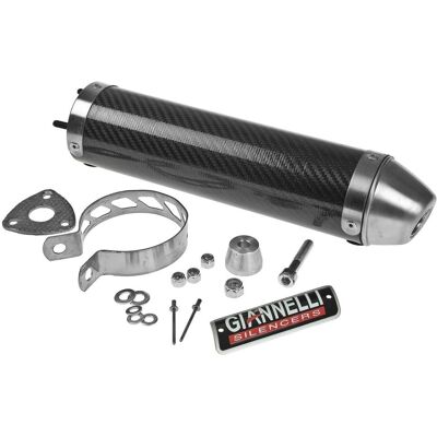 Silencieux Carbone Giannelli Yamaha TZR 50 2004-2015 - Publicité Silencieux Carbone Giannelli Yamaha TZR 50 2004-2015 - Publicité