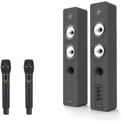 Empire Media AV.PROEDGE2M Altoparlante Nero Con cavo e senza cavo - Sistema audio 2.0, 80 W Empire Media AV.PROEDGE2M Altoparlante Nero Con cavo e senza cavo - Sistema audio 2.0, 80 W
