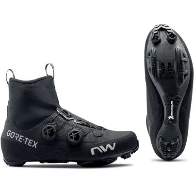 Northwave Flagship Gore-Tex Vinterskor - Svart - Cykelskor Northwave Flagship Gore-Tex Vinterskor - Svart - Cykelskor