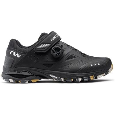 Northwave Spider Plus 3 Fahrradschuhe - MTB, Schwarz Braun Camouflage Northwave Spider Plus 3 Fahrradschuhe - MTB, Schwarz Braun Camouflage