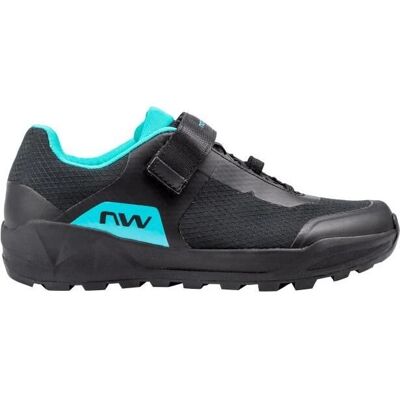 Northwave - Escape EVO 2 MTB - Czarny - Jasnoniebieski - Buty Northwave - Escape EVO 2 MTB - Czarny - Jasnoniebieski - Buty