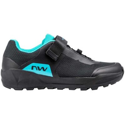 Northwave - Escape EVO 2 MTB - Noir - Bleu clair - Chaussures - Publicité Northwave - Escape EVO 2 MTB - Noir - Bleu clair - Chaussures - Publicité