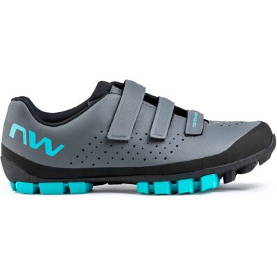 Northwave Hammer MTB Dunkelgrau / Türkis - MTB Schuhe Northwave Hammer MTB Dunkelgrau / Türkis - MTB Schuhe