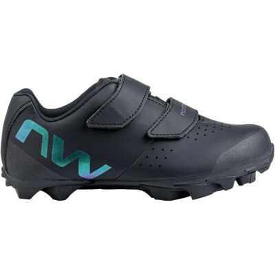 Northwave Hammer Junior MTB Sko - Svart/Gull/Iridiscente Northwave Hammer Junior MTB Sko - Svart/Gull/Iridiscente