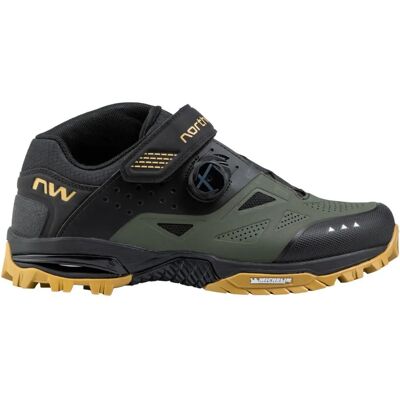 Chaussures Northwave Enduro Mid 2 MTB - Vert foncé/Noir - 45 - Publicité Chaussures Northwave Enduro Mid 2 MTB - Vert foncé/Noir - 45 - Publicité