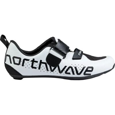 Zapatillas Northwave Tribute Carbon - Triatlón Blanco/Negro Zapatillas Northwave Tribute Carbon - Triatlón Blanco/Negro