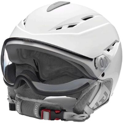Casco Bianco Briko Chione Resistente agli Urti - helmet Casco Bianco Briko Chione Resistente agli Urti - helmet