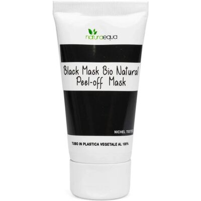 Naturaequa Maschera Nera Peel Off Bio - Maschera Purificante Viso Naturaequa Maschera Nera Peel Off Bio - Maschera Purificante Viso