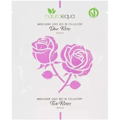 Maschera Viso Bio Lenitiva Naturaequa - Due Rose Maschera Viso Bio Lenitiva Naturaequa - Due Rose