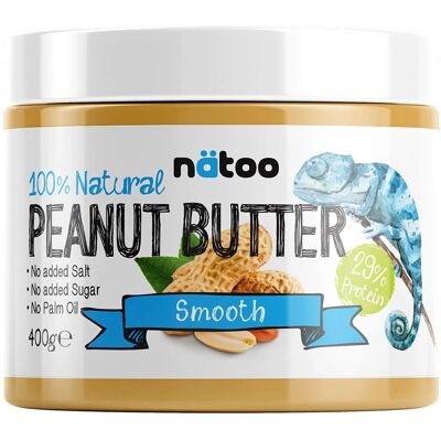 Natoo Burro di Arachidi Naturale - Cremoso - 400g Natoo Burro di Arachidi Naturale - Cremoso - 400g