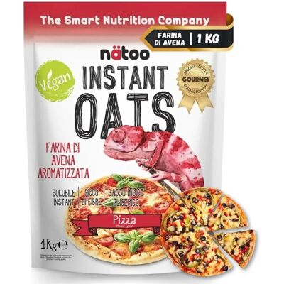 Natoo Farina d'Avena Istantanea - Gusto Pizza 1kg Natoo Farina d'Avena Istantanea - Gusto Pizza 1kg