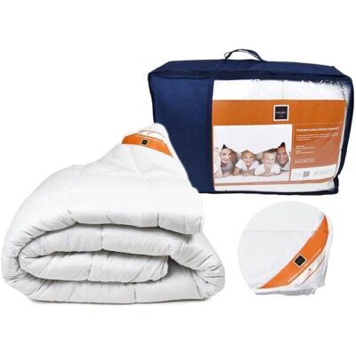 ILOVESLEEP - Edredón Damast Warm - 155x200 cm - 1 Plaza - Duvet ILOVESLEEP - Edredón Damast Warm - 155x200 cm - 1 Plaza - Duvet