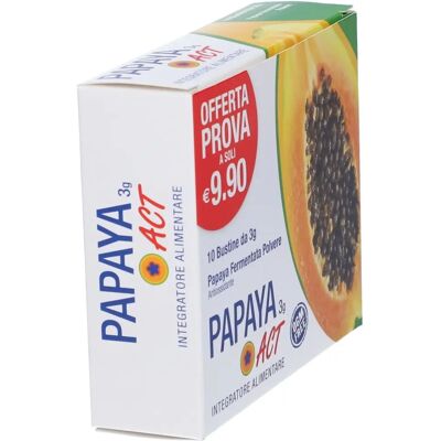 F&f Srl Papaya Act Integratore di Papaya Fermentata - Supporto Immunitario F&f Srl Papaya Act Integratore di Papaya Fermentata - Supporto Immunitario