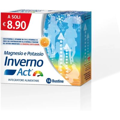 F&F Inverno ACT Magnesio Potassio Supporto Immunità - Integratore Alimentare F&F Inverno ACT Magnesio Potassio Supporto Immunità - Integratore Alimentare