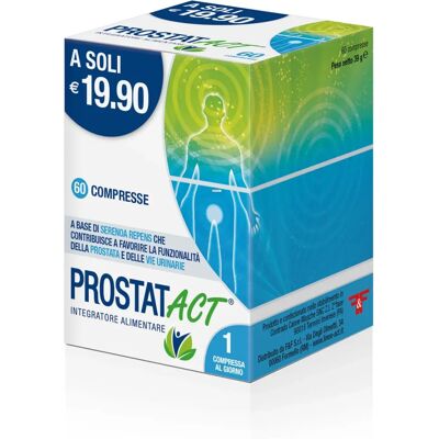 F&F ProstatAct - Supporto prostata e vie urinarie - 60 Compresse F&F ProstatAct - Supporto prostata e vie urinarie - 60 Compresse