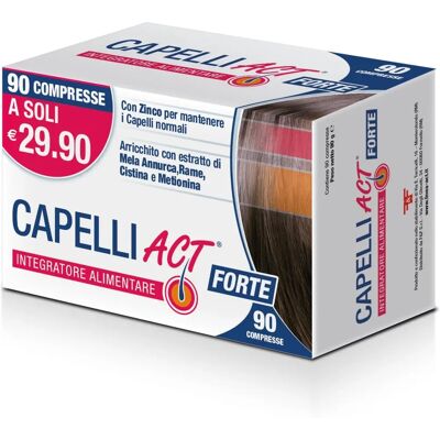 F&F Hair Act Forte - Zinco, Rame, Estratto di Mela Annurca - Supporto ai Capelli F&F Hair Act Forte - Zinco, Rame, Estratto di Mela Annurca - Supporto ai Capelli