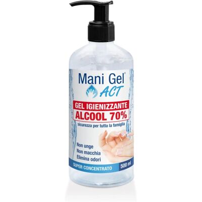 F&F Srl Mani Gel Act Alcool 70% - Gel Igienizzante Mani F&F Srl Mani Gel Act Alcool 70% - Gel Igienizzante Mani