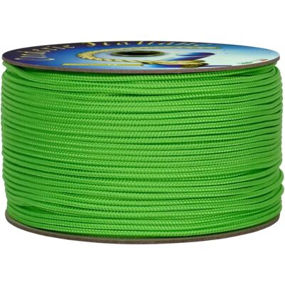 CORDERIE ITALIANE 006037460 Corda verde fluorescente - Cord CORDERIE ITALIANE 006037460 Corda verde fluorescente - Cord
