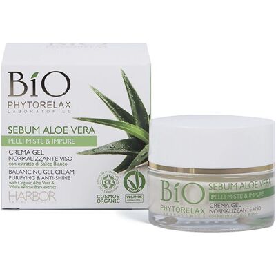 Phytorelax Laboratories Balancing Aloe Vera Gel-Cream - Gesichtspflege Phytorelax Laboratories Balancing Aloe Vera Gel-Cream - Gesichtspflege