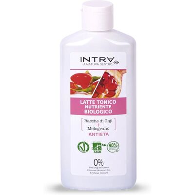 Latte Nutriente Biologico di Goji e Melograno e Tonico - Latte Detergente Latte Nutriente Biologico di Goji e Melograno e Tonico - Latte Detergente