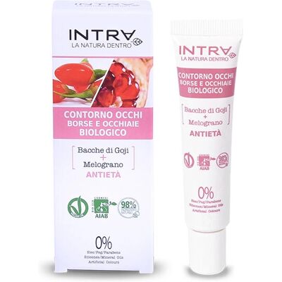 Intra Bacche di Goji + Melograno Trattamento Organico Contorno Occhi - Trattamento contorno occhi Intra Bacche di Goji + Melograno Trattamento Organico Contorno Occhi - Trattamento contorno occhi