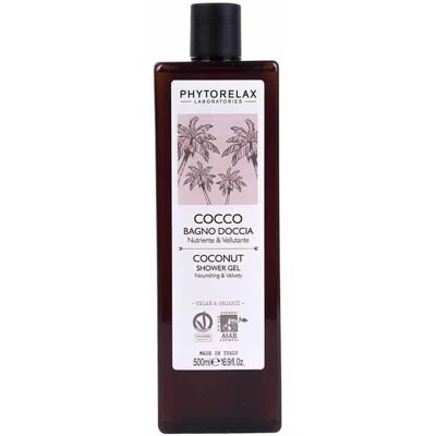 Phytorelax Cocco Unisex Corp - Gel de duș nutritiv cu cocos Phytorelax Cocco Unisex Corp - Gel de duș nutritiv cu cocos