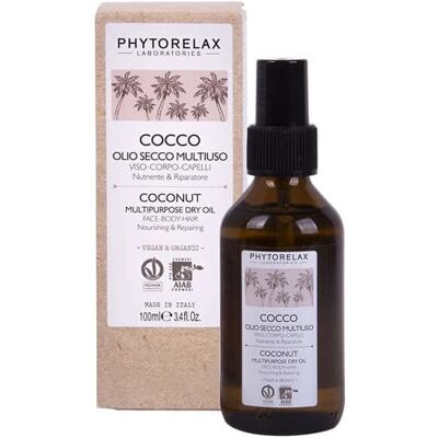 Phytorelax Laboratories Coconut Organic Multi-purpose Body and Hair Oil Phytorelax Laboratories Coconut Organic Multi-purpose Body and Hair Oil
