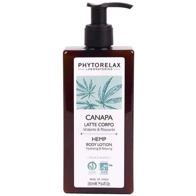 Lotion Corps au Chanvre Phytorelax - Hydratante & Relaxante - Publicité Lotion Corps au Chanvre Phytorelax - Hydratante & Relaxante - Publicité