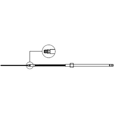 Cavo sterzo Ultraflex M58 - 13' - 3,97 M Cavo sterzo Ultraflex M58 - 13' - 3,97 M