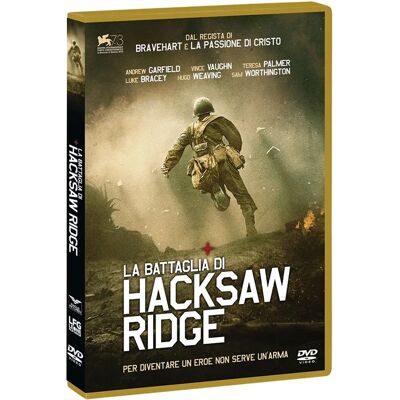 Eagle Pictures Hacksaw Ridge DVD - Anglais, Italien - Publicité Eagle Pictures Hacksaw Ridge DVD - Anglais, Italien - Publicité