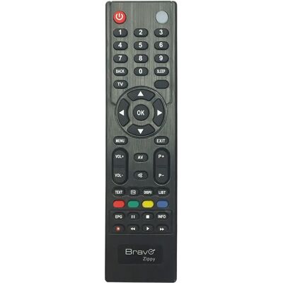 Télécommande Universelle Bravo Zippy - Programmation Automatique - Noir Télécommande Universelle Bravo Zippy - Programmation Automatique - Noir