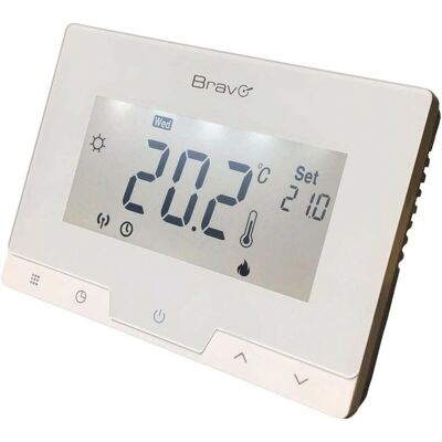 Bravo Wi-Fi Glam - Termostato - Compatibile con Alexa & Google Home Bravo Wi-Fi Glam - Termostato - Compatibile con Alexa & Google Home