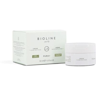 Bioline Pura+ T-zone Mattifier Krem - Normaliserer, kontrollerer olje, matt Bioline Pura+ T-zone Mattifier Krem - Normaliserer, kontrollerer olje, matt