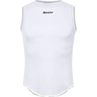 Camiseta Interior Blanca para Ciclismo Santini Lieve - Ropa Interior Camiseta Interior Blanca para Ciclismo Santini Lieve - Ropa Interior