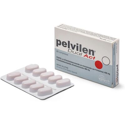 Epitech Group Pelvilen Dual Act - Supporto Dolore Pelvico - 20 Compresse Epitech Group Pelvilen Dual Act - Supporto Dolore Pelvico - 20 Compresse