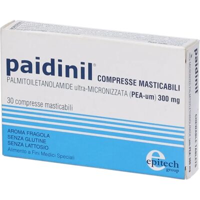 EPITECH GROUP Paidinil Fragola 30 Compresse - Supporto neuro-infiammatorio EPITECH GROUP Paidinil Fragola 30 Compresse - Supporto neuro-infiammatorio