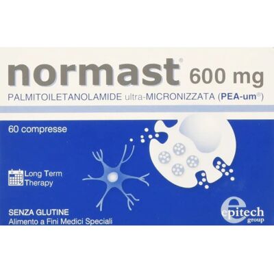 Epitech Group Normast 600 - Supporto nervoso - 60 Compresse Epitech Group Normast 600 - Supporto nervoso - 60 Compresse