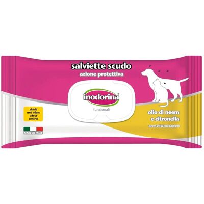 Salviette Inodorina per Animali con Neem e Citronella Salviette Inodorina per Animali con Neem e Citronella