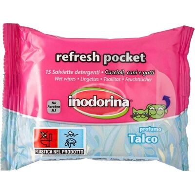 Toallitas Húmedas Inodorina Talco para Mascotas - Toallitas Húmedas Toallitas Húmedas Inodorina Talco para Mascotas - Toallitas Húmedas