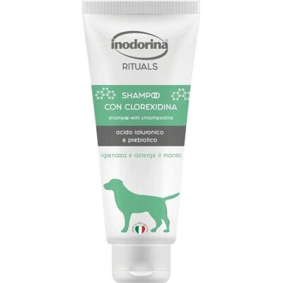 Inodorina Chlorhexidine Dog Shampoo - Grooming & Wellbeing Inodorina Chlorhexidine Dog Shampoo - Grooming & Wellbeing