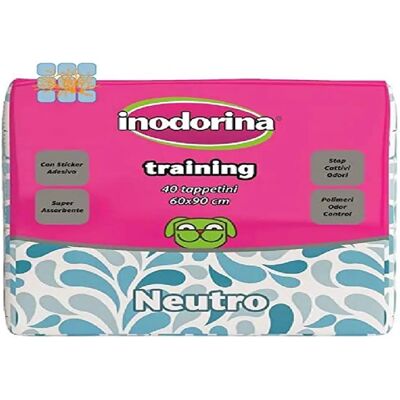 Pañales para mascotas Inodorina - 60x90cm - 40 unidades Pañales para mascotas Inodorina - 60x90cm - 40 unidades