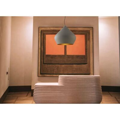 Fan Europe Tholos Dome Ceiling Pendant - Grey E27 Fan Europe Tholos Dome Ceiling Pendant - Grey E27