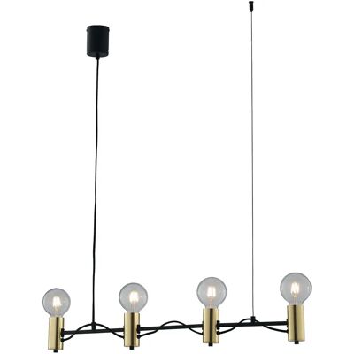 Fan Europe Axon Black Gold Pendant Light - Ceiling Lamp Fan Europe Axon Black Gold Pendant Light - Ceiling Lamp