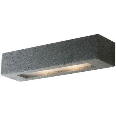 Fan Europe Candida Concrete Wall Lamp E14 - Wall Sconce in Grey Fan Europe Candida Concrete Wall Lamp E14 - Wall Sconce in Grey
